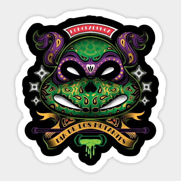 Dia De Los Mutantes D Sticker by Pinteezy